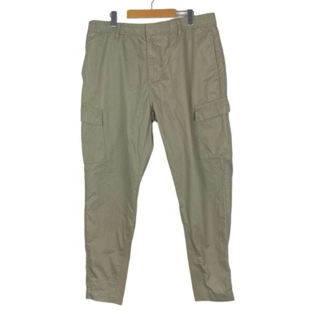 Zanerobe Mens Tan Hike Jumpa Tapered Cargo Pocket Pant in Sage US 38